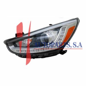 FOCO DELANTERO HYUNDAI ACCENT BLUE 2014-2017 USA TYPE LED LH