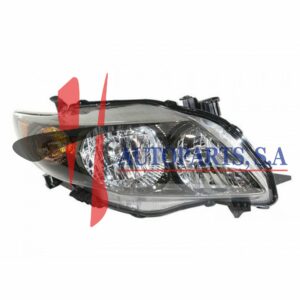 FOCO DELANTERO TOYOTA COROLLA 09-10 USA TYPE BK LH