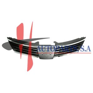 PERSIANA DELANTERA NISSAN TIIDA GRIS OSCURO CON MOLD. CP