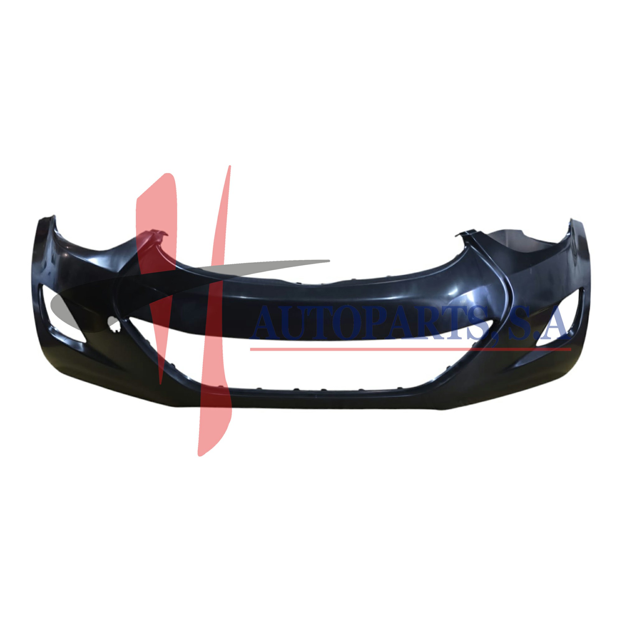 BOMPER DELANTERO HYUNDAI ELANTRA 2011-2013 MATE/NEGRO