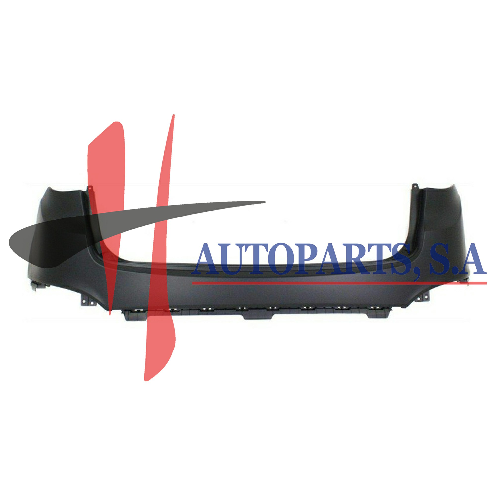 BOMPER TRASERO SUPERIOR HYUNDAI TUCSON 10-15