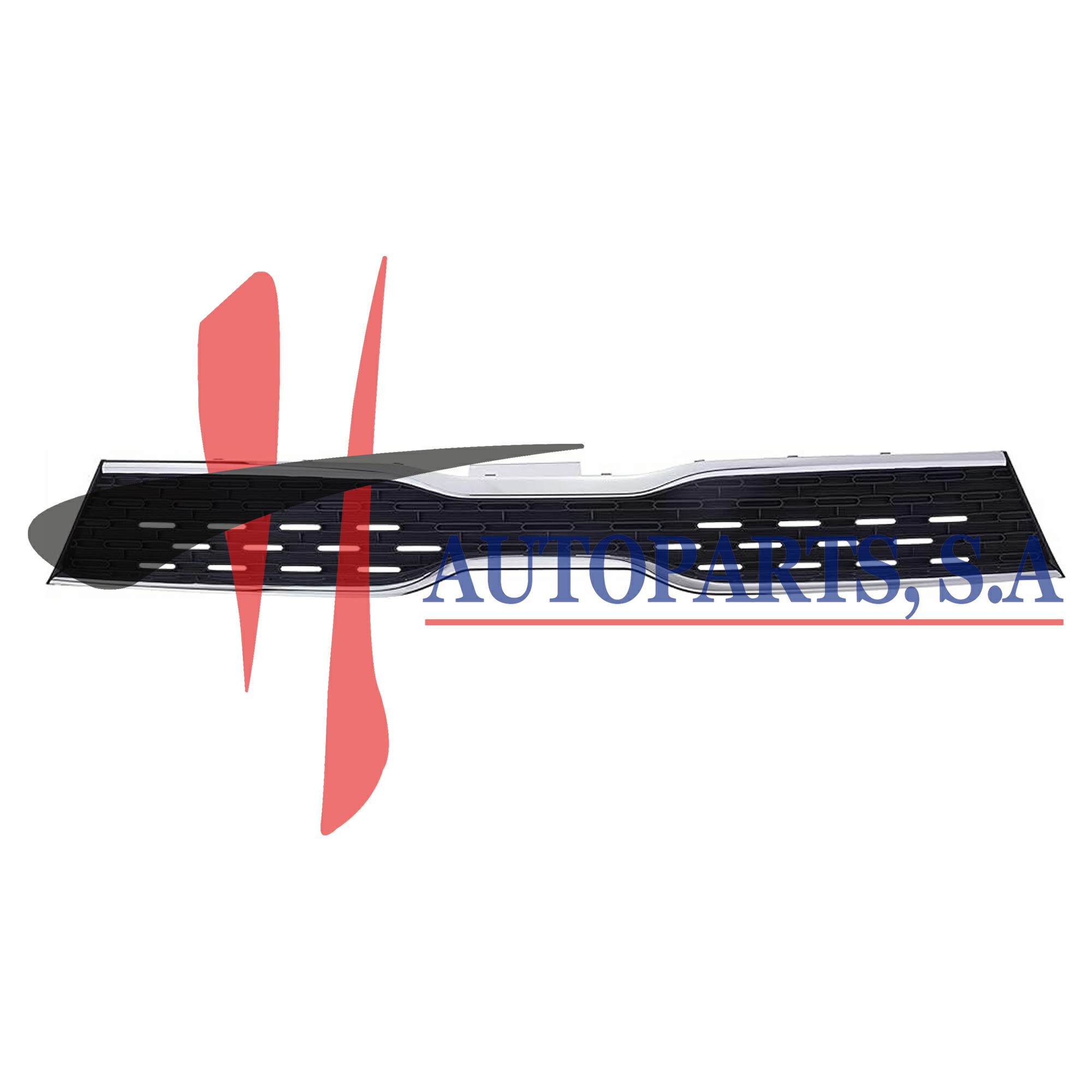 PERSIANA DELANTERA KIA PICANTO 2017 NEGRO C/MOLD CP